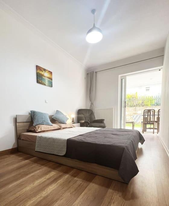 Eva'S Villas 2室温馨庭院拥有私家停车位 Glyka Nera ภายนอก รูปภาพ